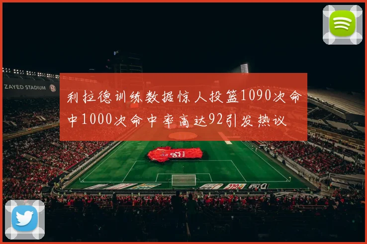 利拉德训练数据惊人投篮1090次命中1000次命中率高达92引发热议